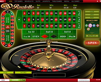 3D Roulette by Playtech