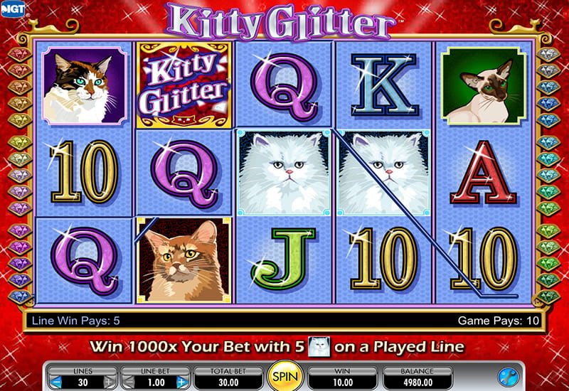 A Free Demo Version of The Slot Kitty Glitter