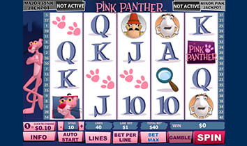 Pink Panther Slot at Gala Casino
