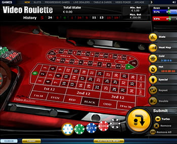 Video Roulette by Playtech