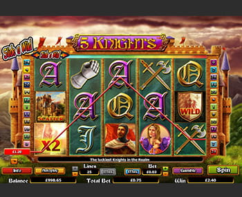 slot machine knight app game