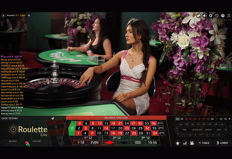 casino offering online gambling with live dealers