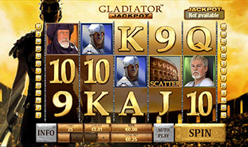 Gladiator Slot at Bet365