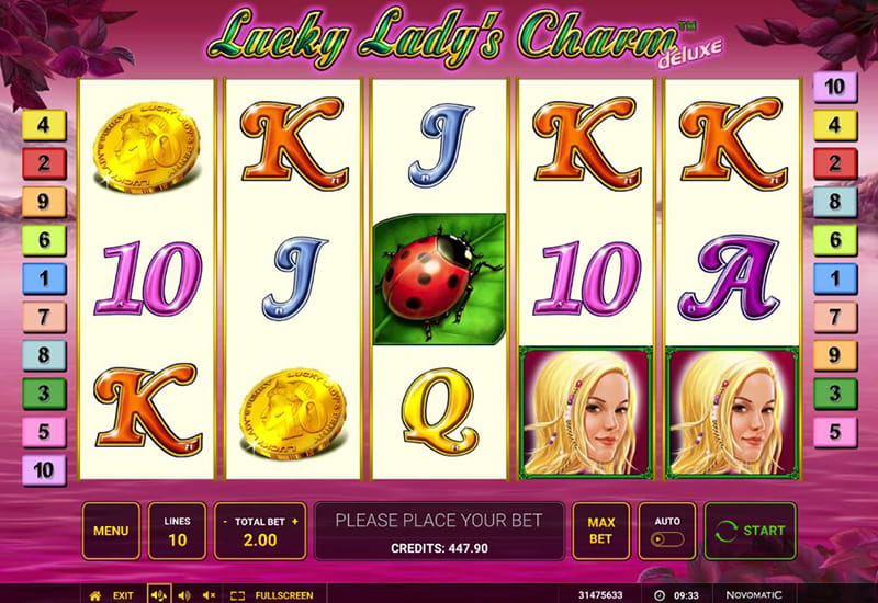 lucky lady charm deluxe slot demo