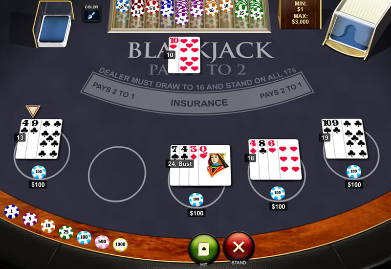play blackjack online uk free
